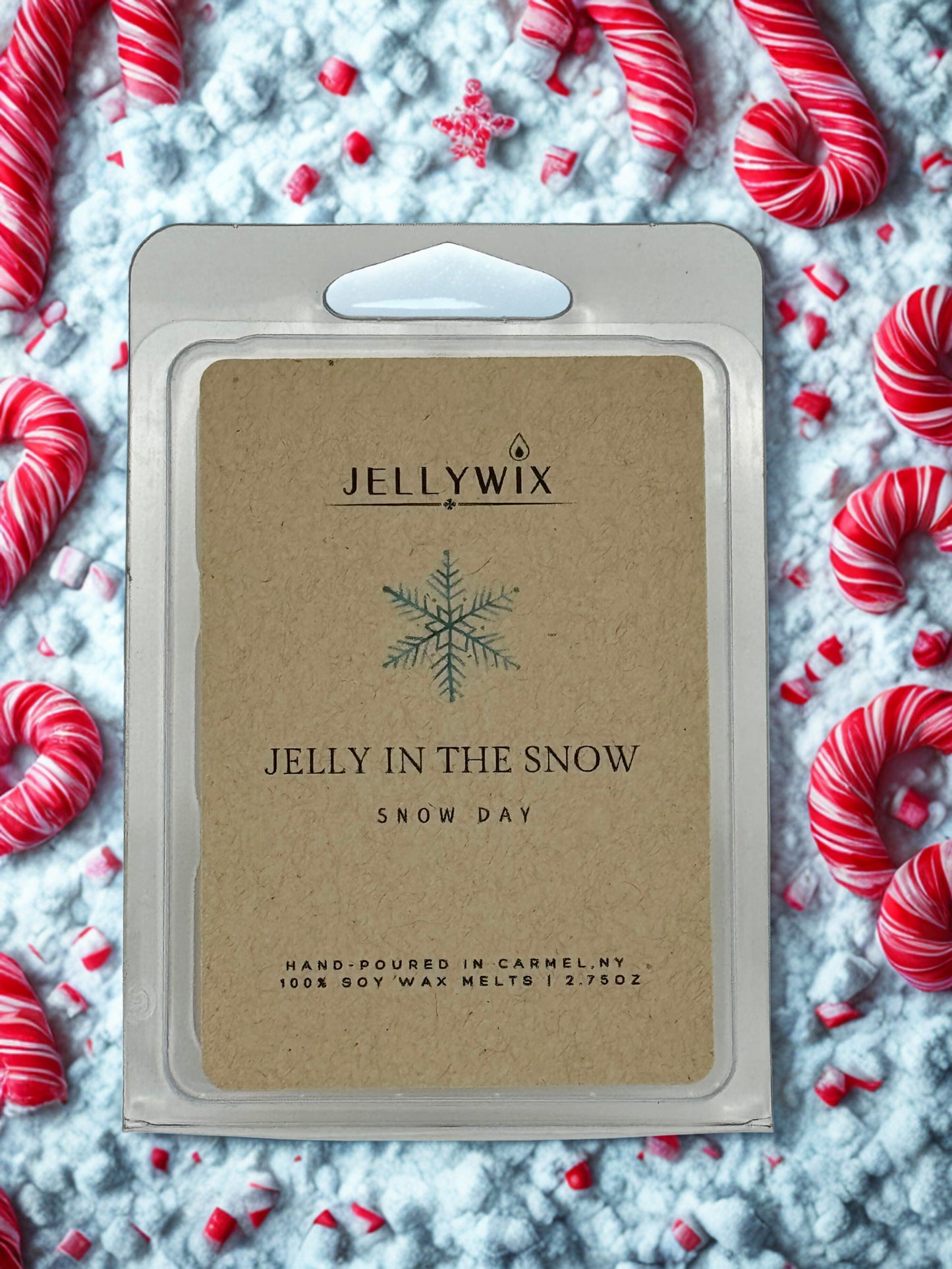 JELLY IN THE SNOW - PEPPERMINT SWIRL (Snow day)