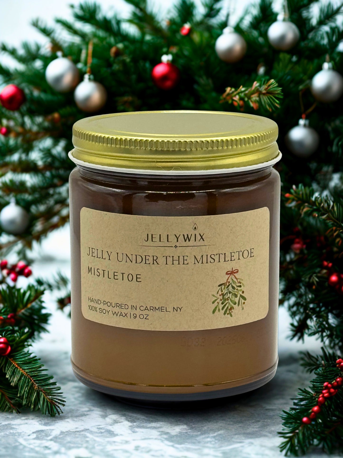 JELLY UNDER THE MISTLETOE