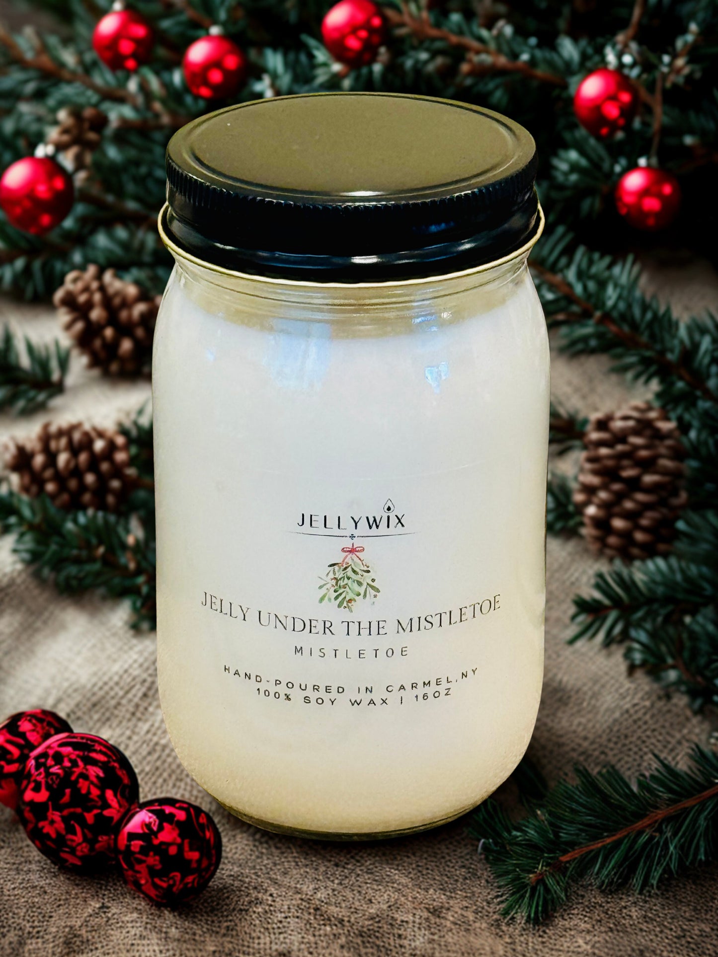 JELLY UNDER THE MISTLETOE