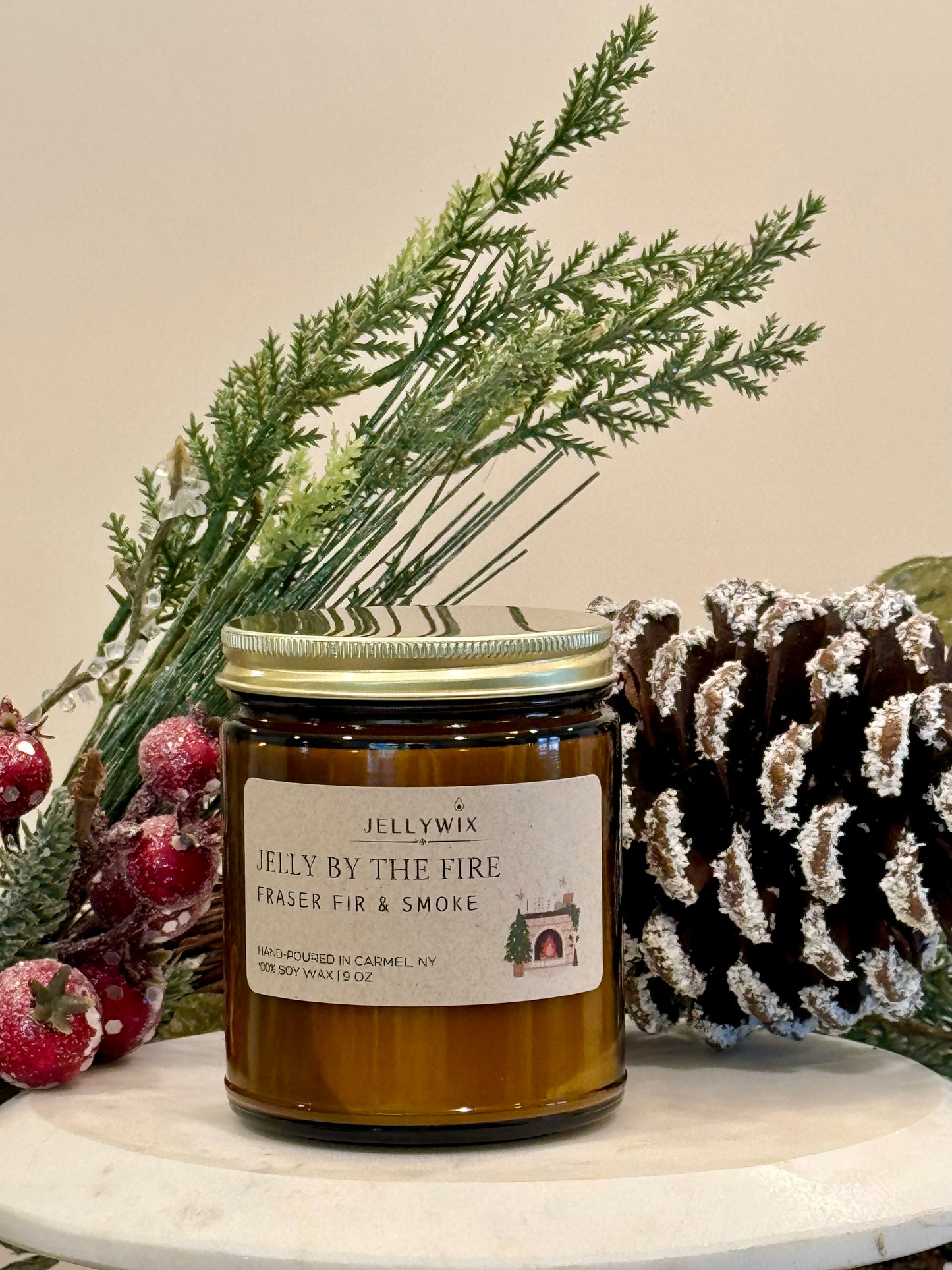 JELLY BY THE FIRE